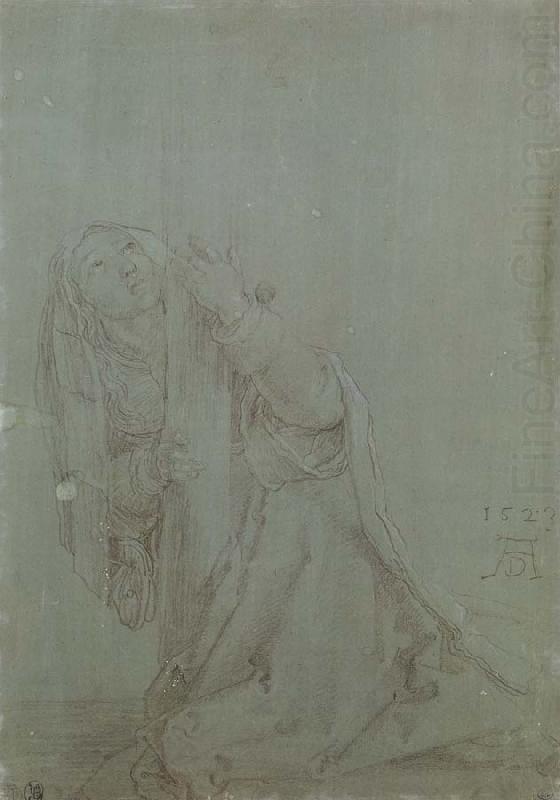 Albrecht Durer THe Magdalen embracine the cross china oil painting image